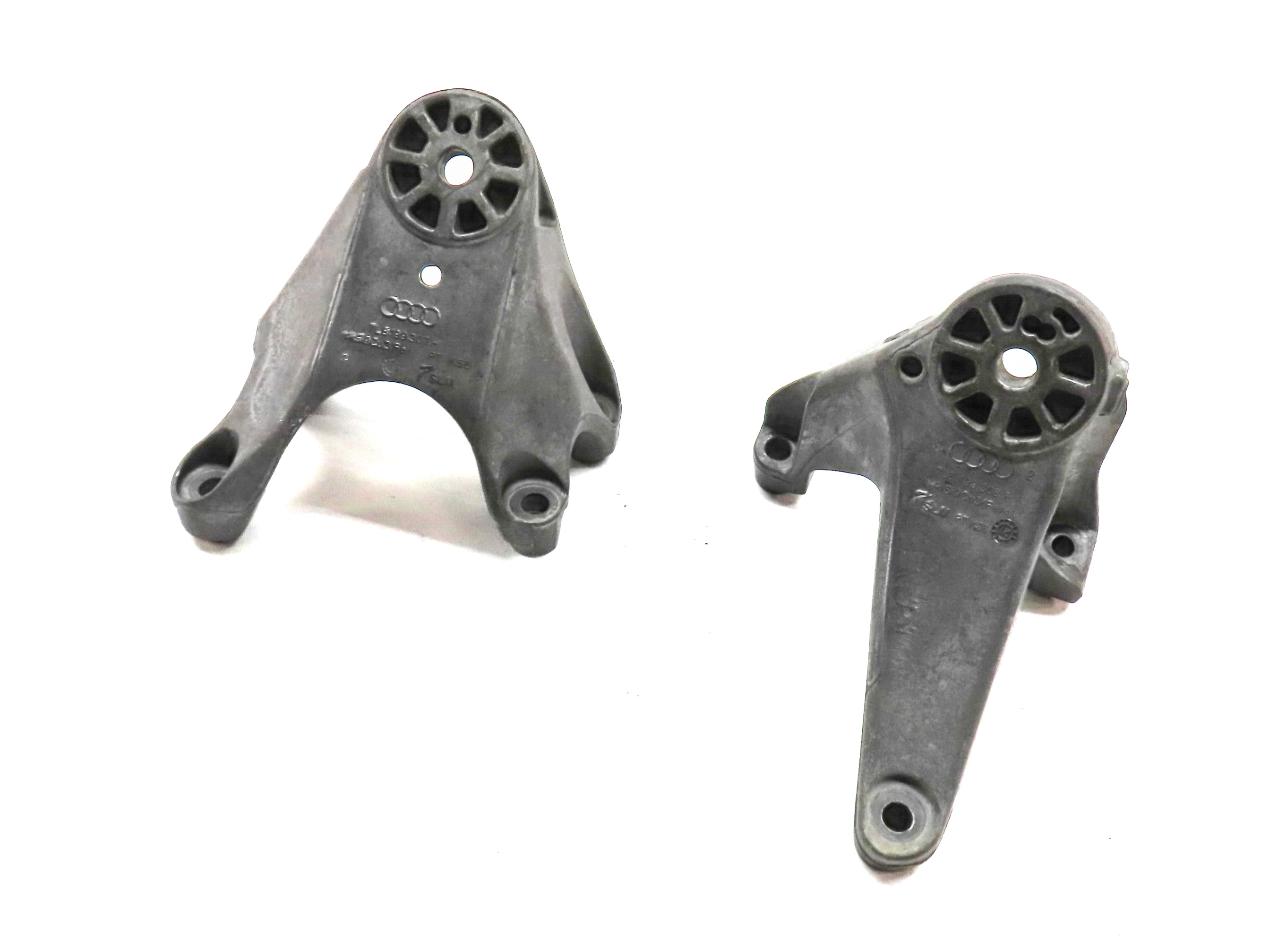 2015 AUDI Q7 (4L) 3.0L SUPER (CTWA) ENGINE MOTOR MOUNT BRACKET SET/2 — exact item pictured